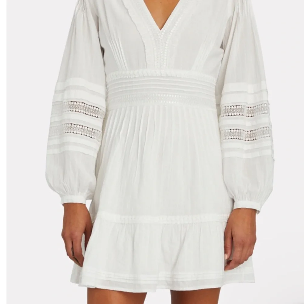 Intermix Long Sleeve Cotton Mini-Dress - Picture 5 of 7